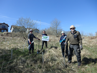 Clyde Climate Forest campaign supported by volunteers in Inverclyde
